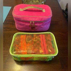 NWOT Juicy Couture Vanity Bag & Travel Pouch